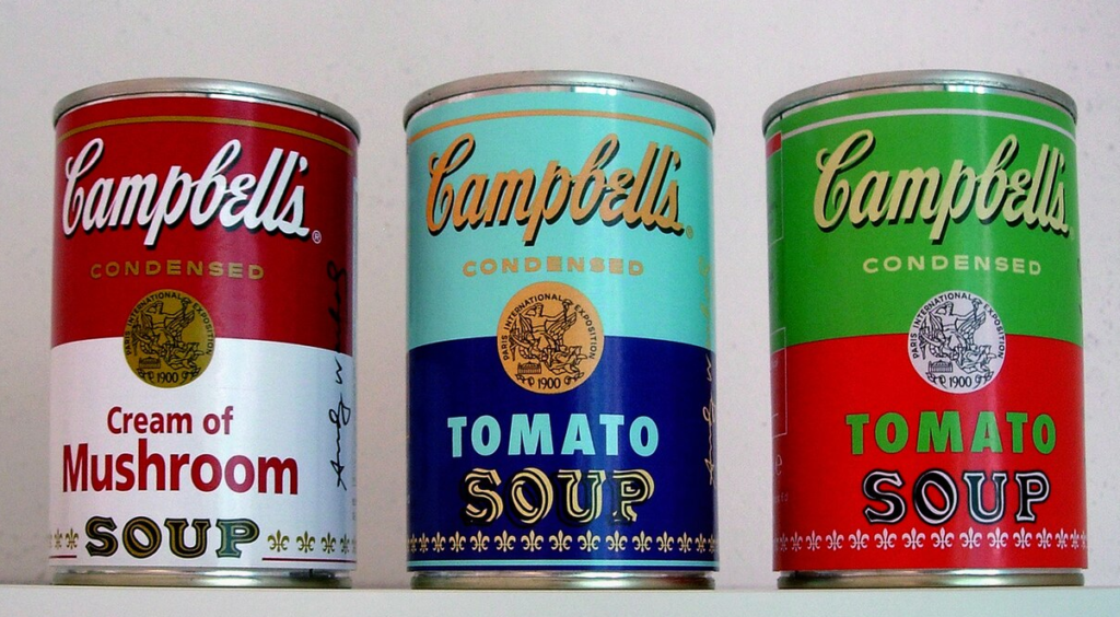 Nuevo Jersey Sopa De Campbells 